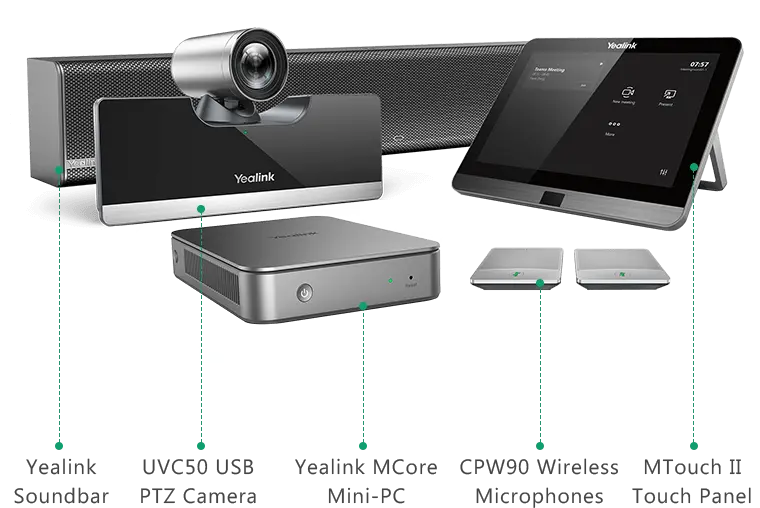 [MVC500 II-C2-510] Yealink MVC500 II Microsoft Teams Rooms System